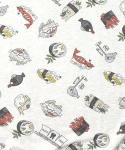 ラビル寿司尽くし裏毛プルオーバー-13