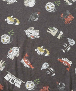 ラビル寿司尽くし裏毛プルオーバー-15