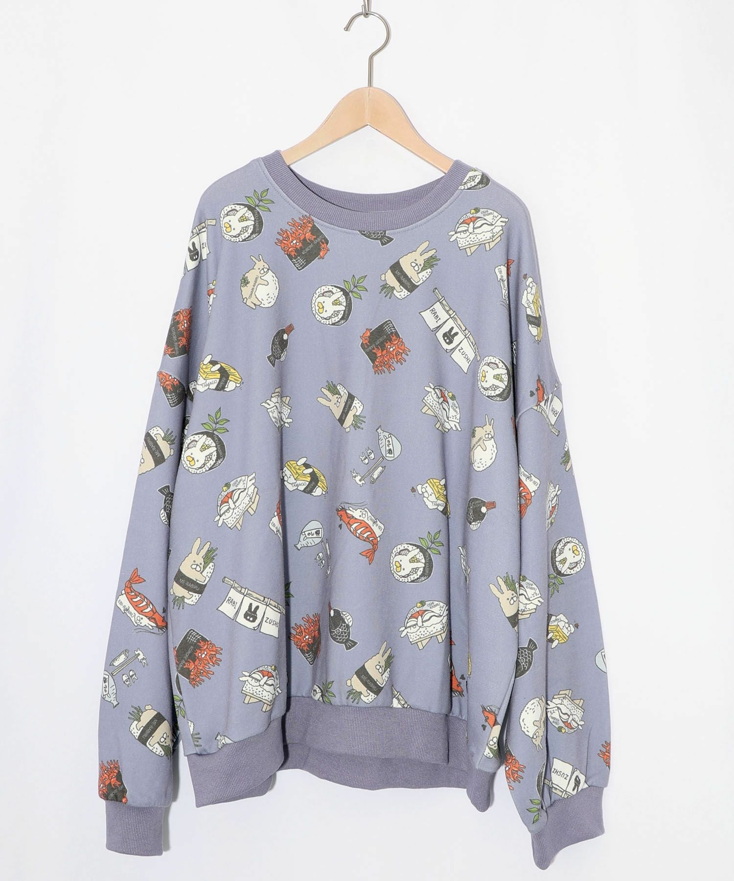 353138：ラビル寿司尽くし裏毛プルオーバーの通販-ScoLar