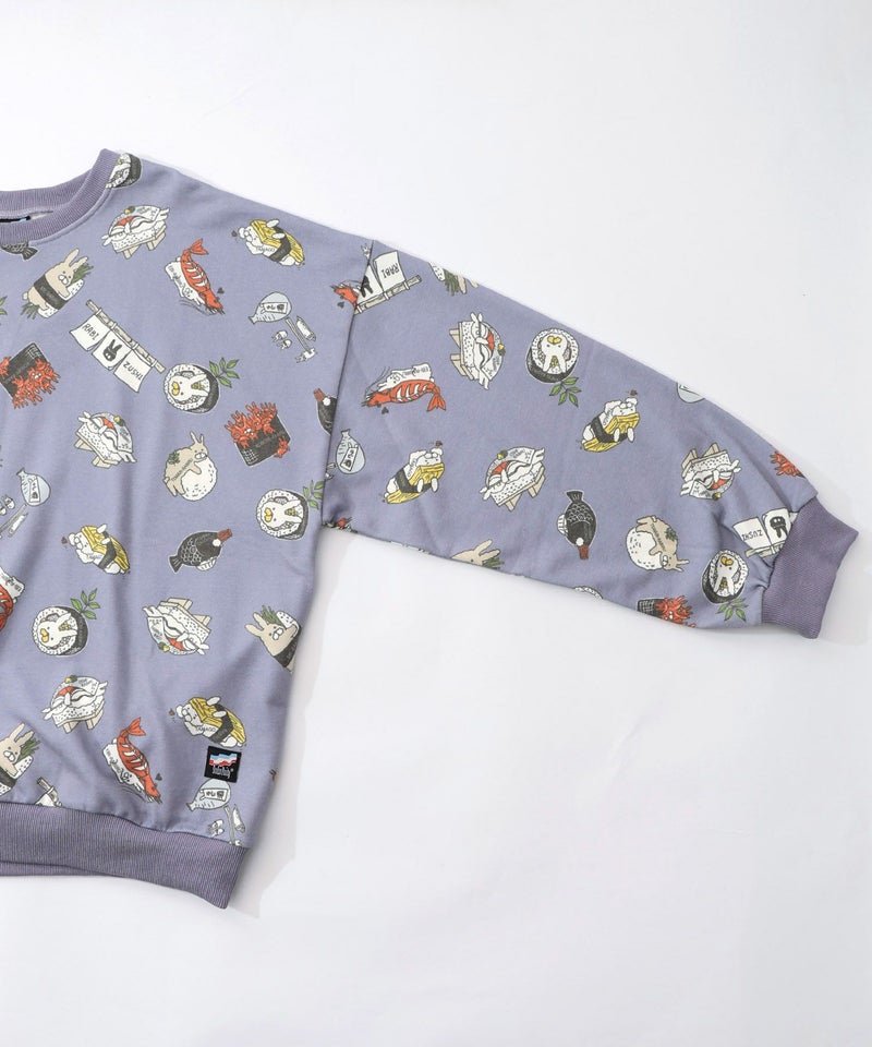 ラビル寿司尽くし裏毛プルオーバー-19