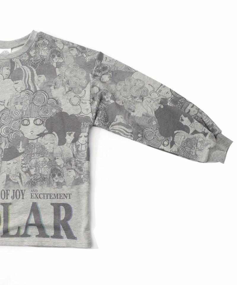 スカラーと女の子がいっぱい裏毛プルオーバー-20