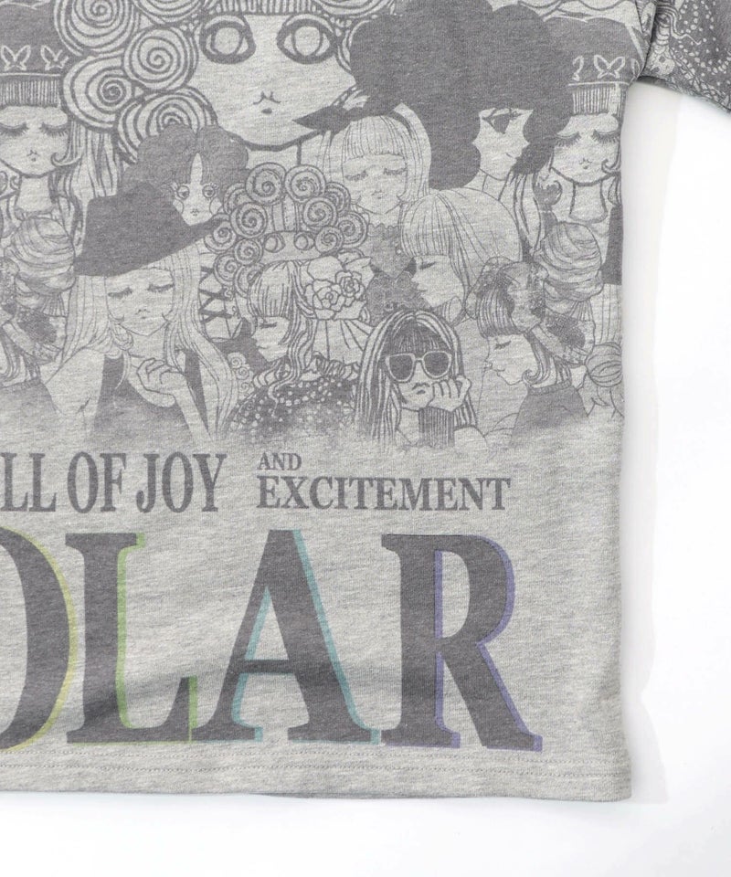 スカラーと女の子がいっぱい裏毛プルオーバー-21