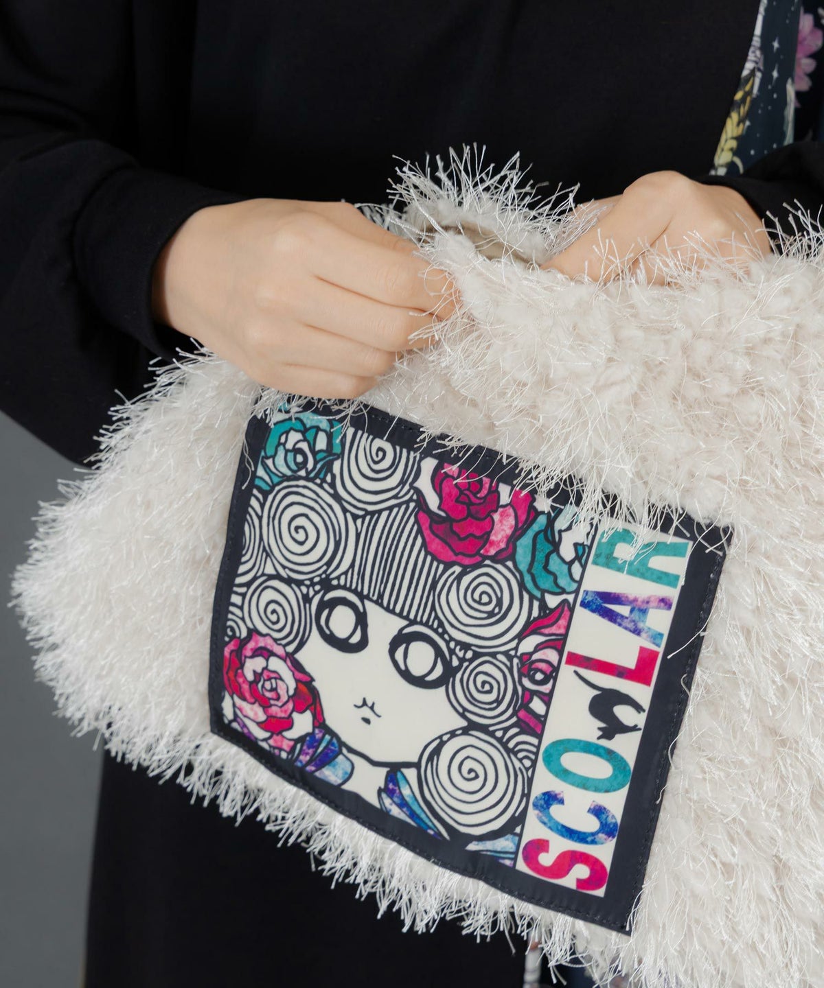 スカラーちゃんのもこもこピレネーショルダーバッグ-4