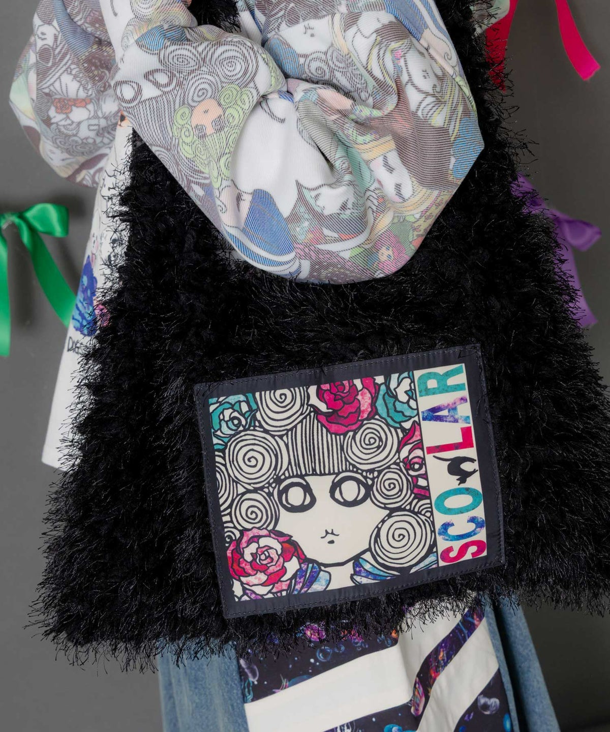 スカラーちゃんのもこもこピレネーショルダーバッグ-10