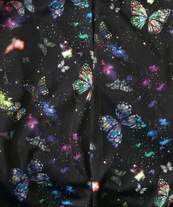 宇宙蝶柄×ジャージ生地 ジャンパースカート-20