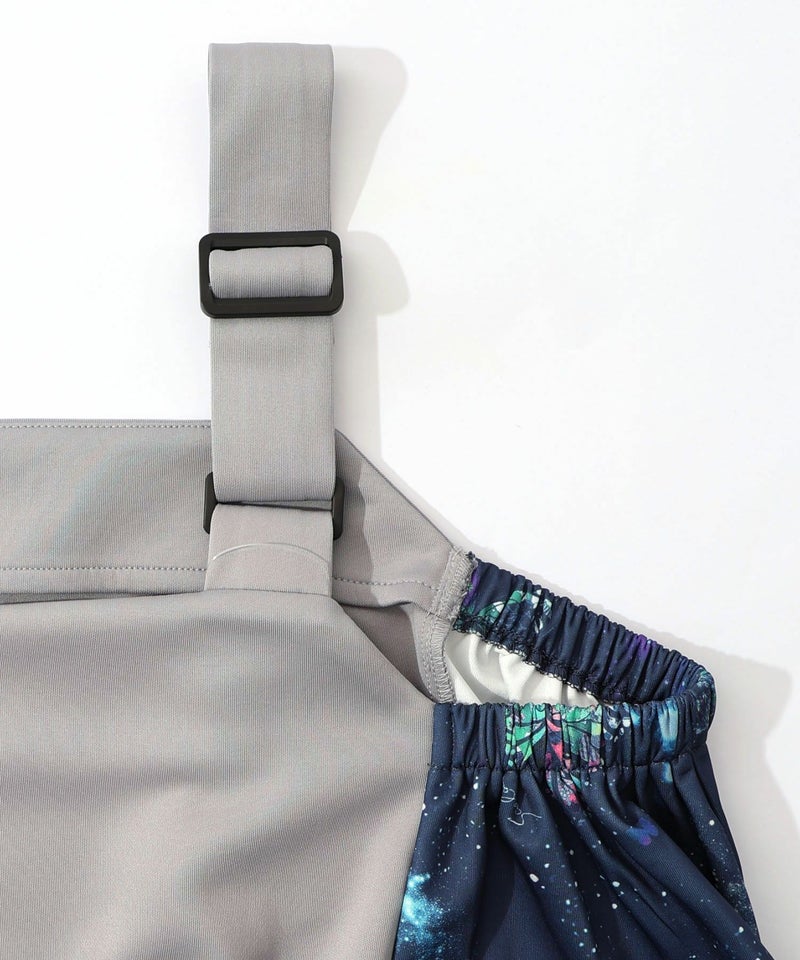 宇宙蝶柄×ジャージ生地 ジャンパースカート-22