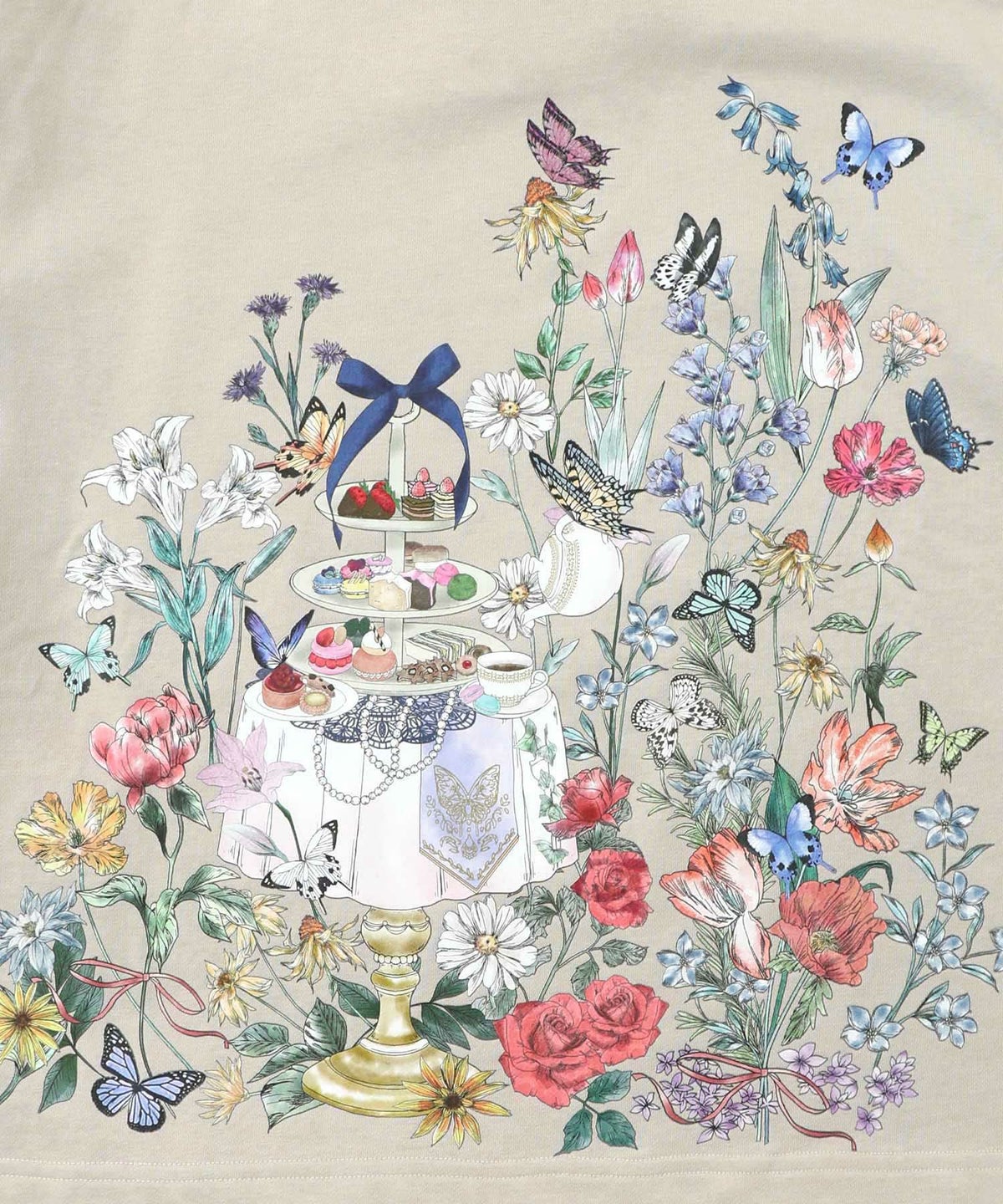 アフタヌーンティーパーティー柄プルオーバー-12