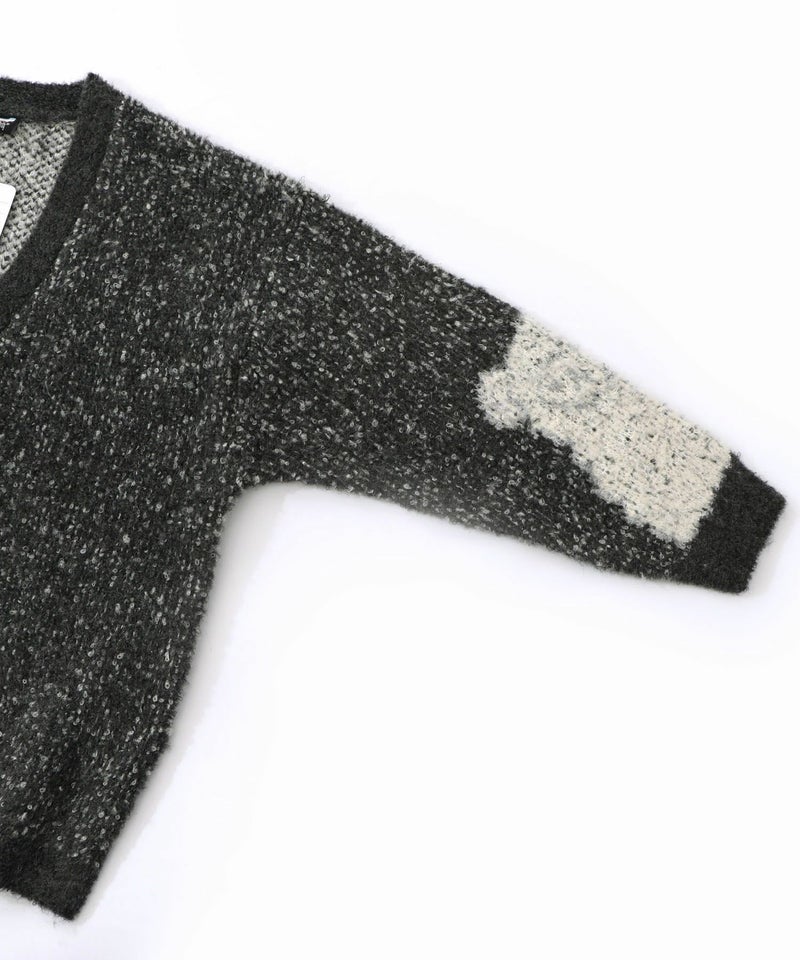 ひつじネコのシャギーニットカーディガン-21