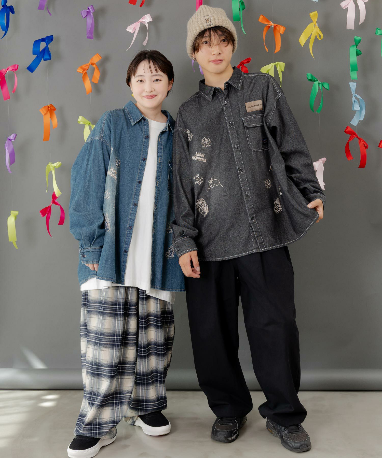 353140：ポッケにパリティキャラクターズ 3素材パンツの通販-ScoLar