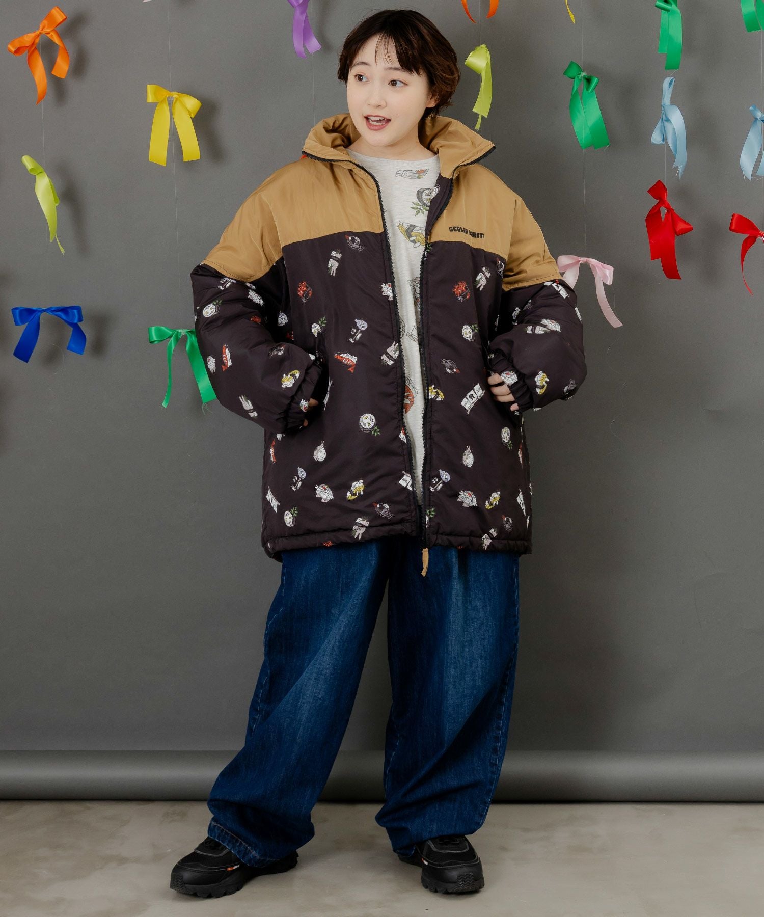 353140：ポッケにパリティキャラクターズ 3素材パンツの通販-ScoLar