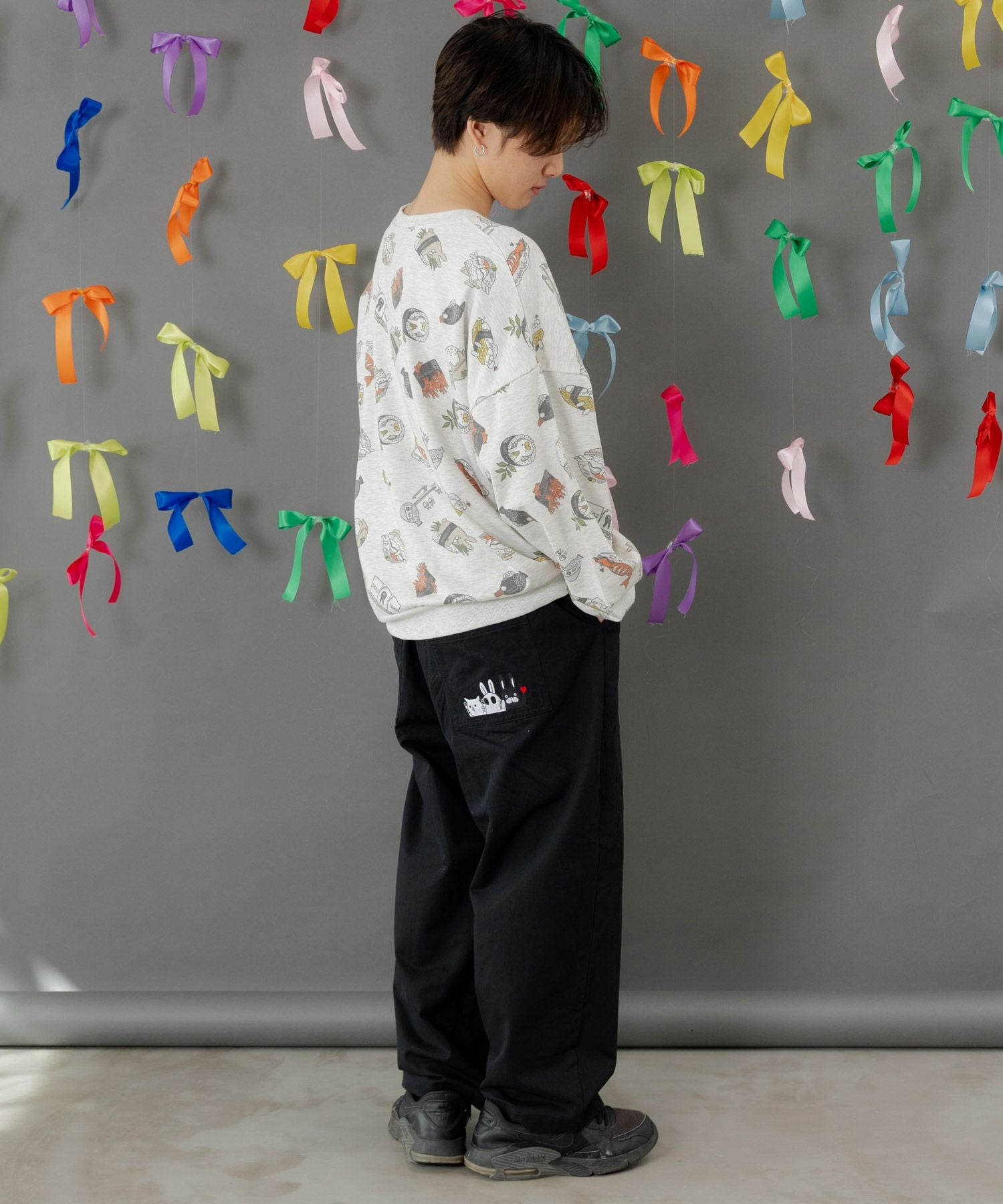 353140：ポッケにパリティキャラクターズ 3素材パンツの通販-ScoLar