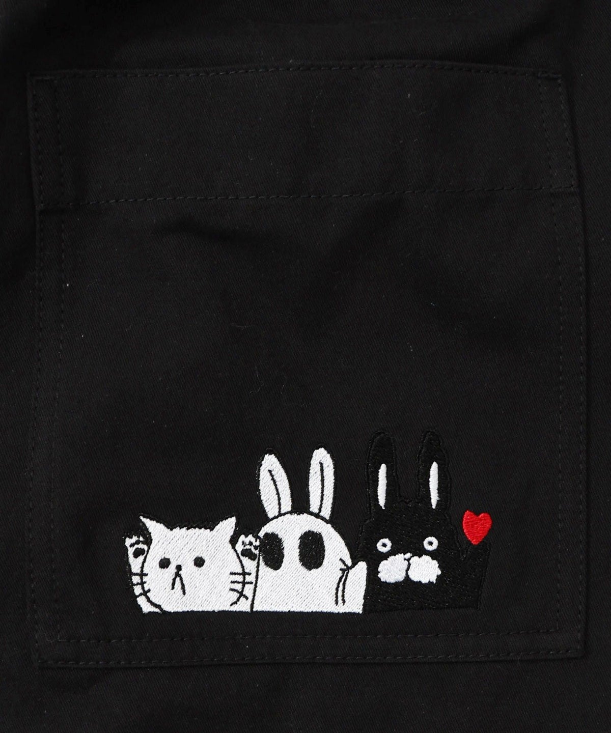 ポッケにパリティキャラクターズ 3素材パンツ-32