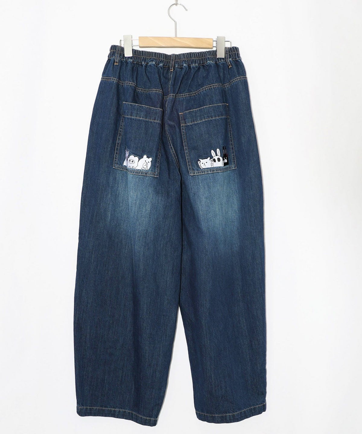 ポッケにパリティキャラクターズ 3素材パンツ-34