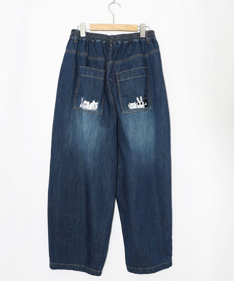 ポッケにパリティキャラクターズ 3素材パンツ-34