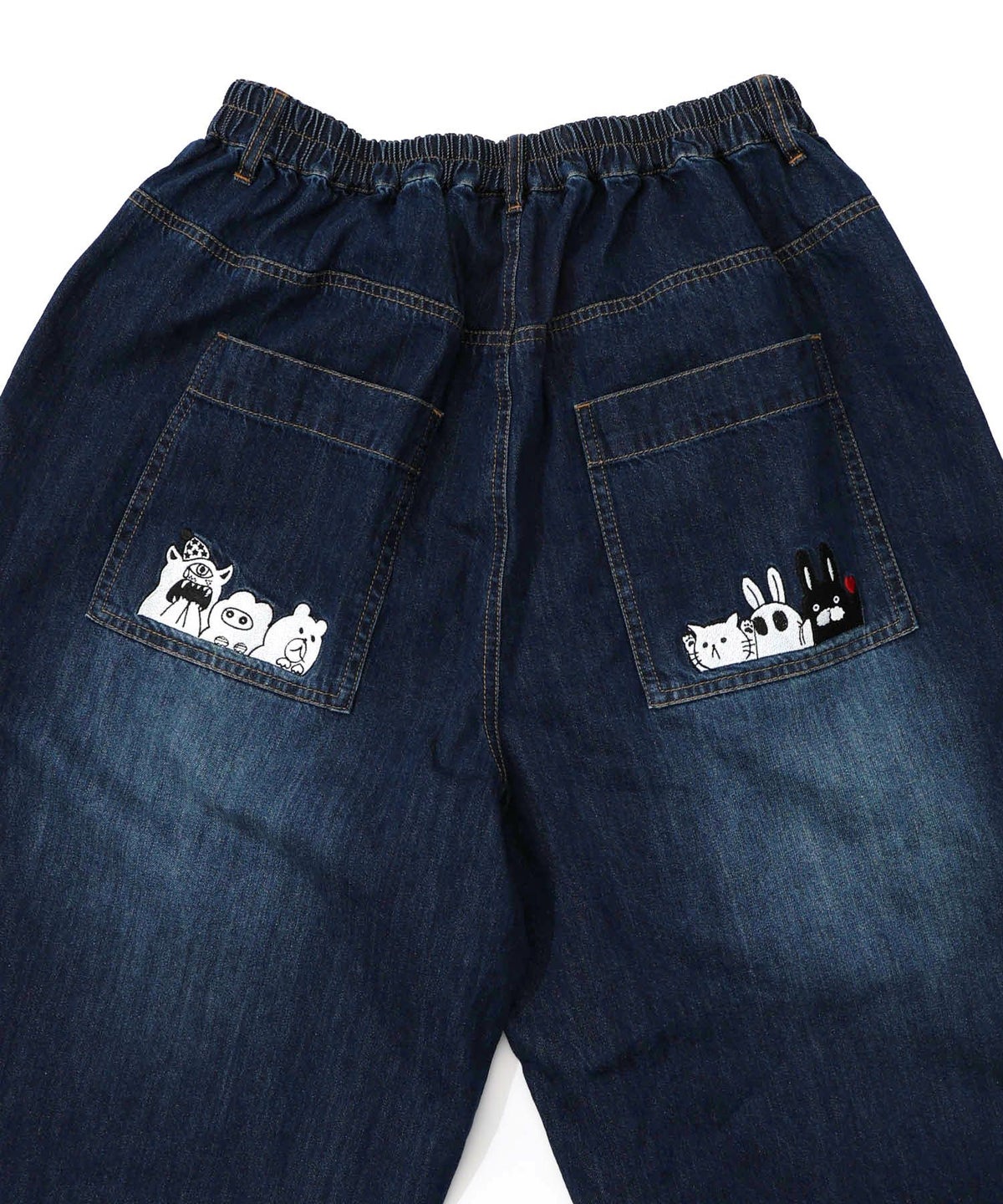 ポッケにパリティキャラクターズ 3素材パンツ-38