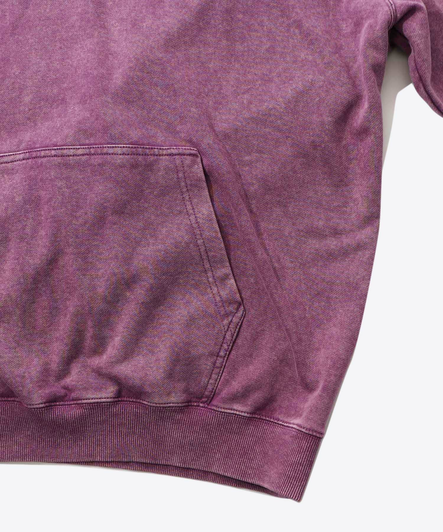 153774：超常現象プリント ケミカル加工裏毛パーカーの通販-ScoLar