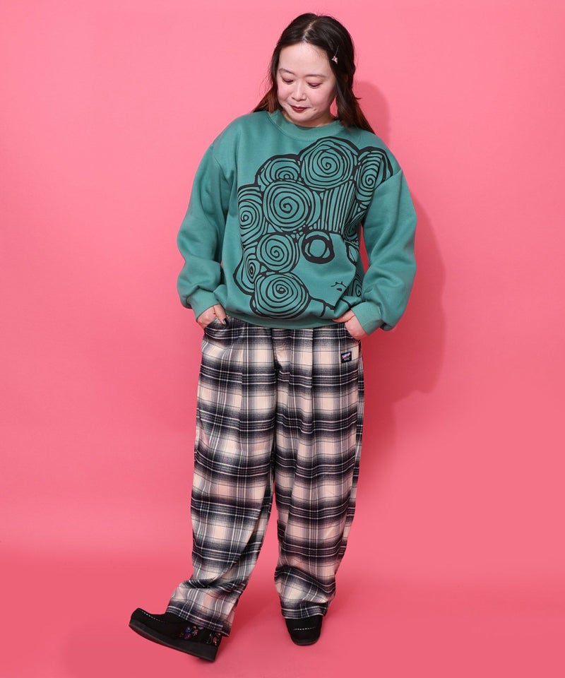 スカラーちゃん裏起毛 BIGプリントプルオーバー-7