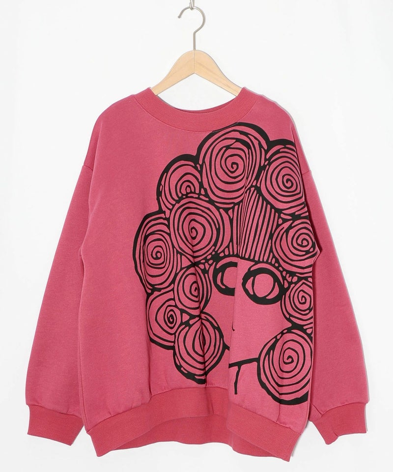 スカラーちゃん裏起毛 BIGプリントプルオーバー-13