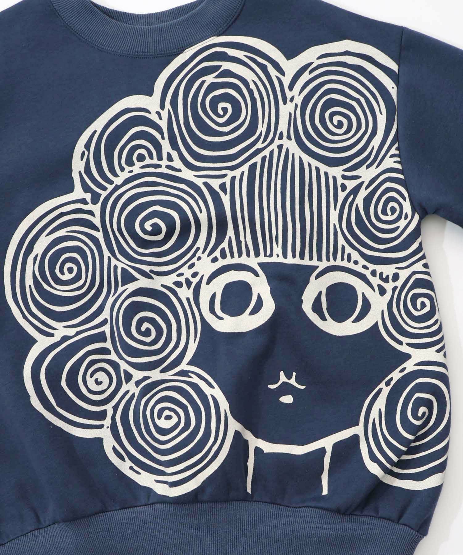 153767：スカラーちゃん裏起毛 BIGプリントプルオーバーの通販-ScoLar