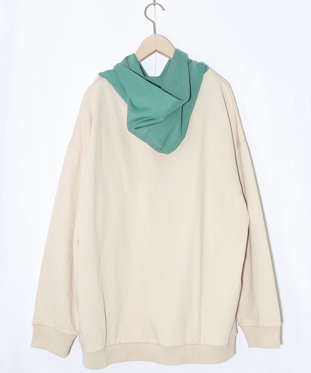 ぐうたらの極み こたつクマフード付きプルオーバー-10