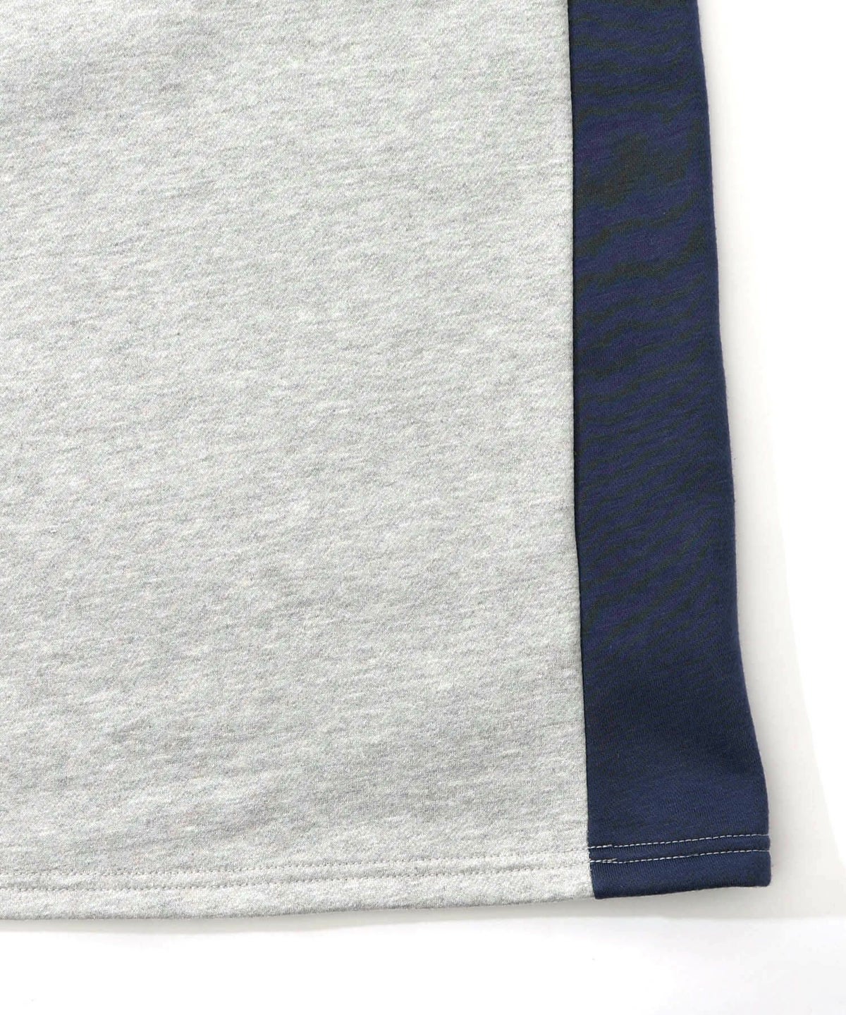 コラージュ柄裏起毛ワンピース-19