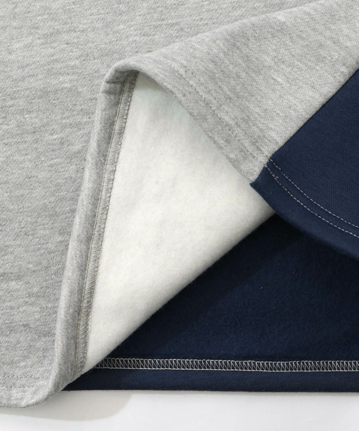 コラージュ柄裏起毛ワンピース-20