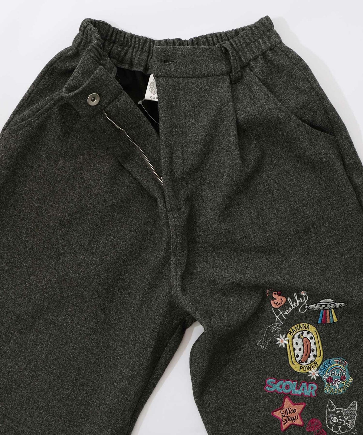 POP刺繍起毛あったかパンツ-15