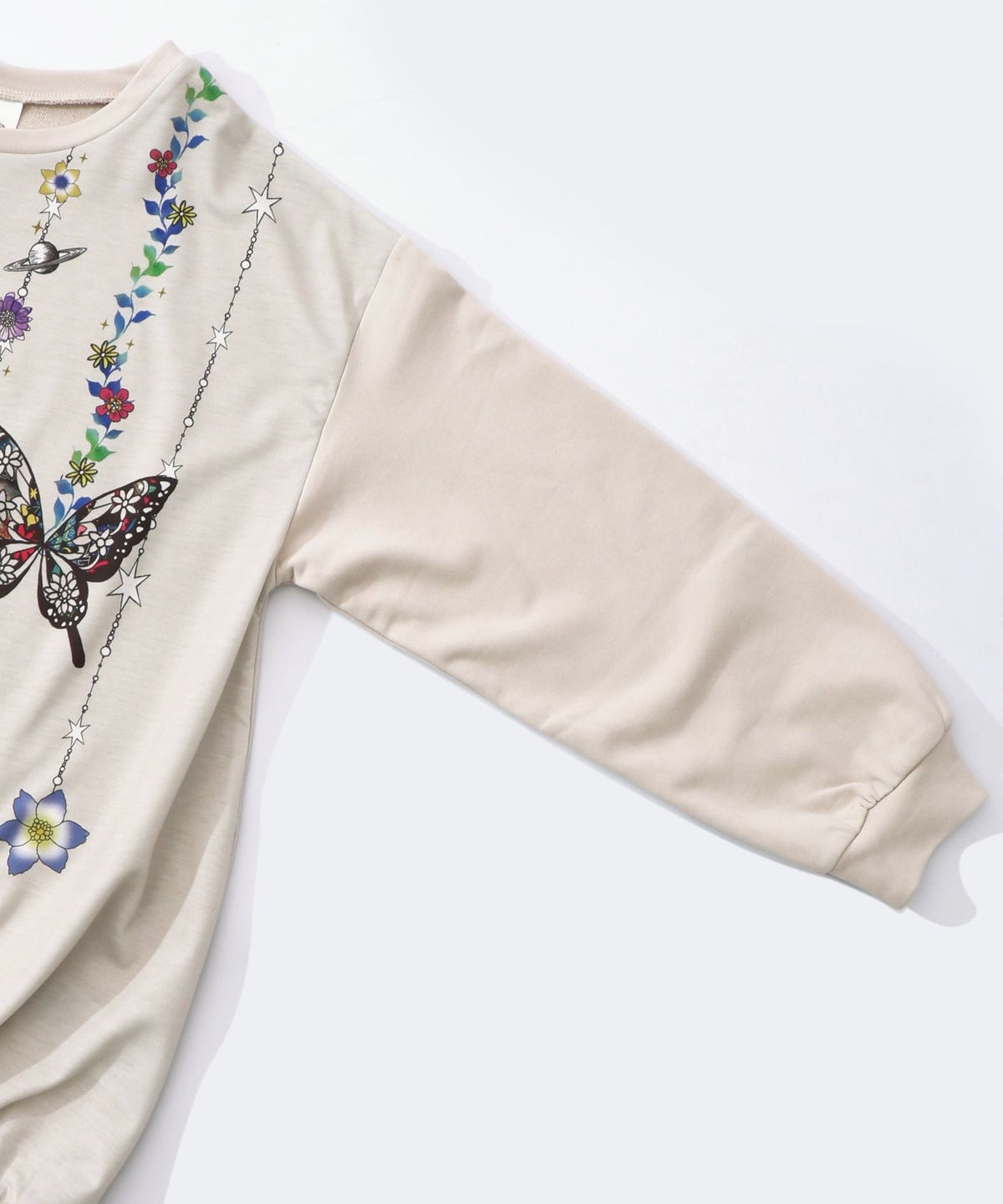 スカラーガーランド柄裏毛チュニック-14