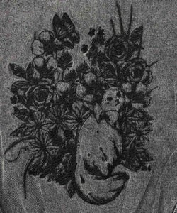 ヴィンテージ風ネコ刺繍デニムジャケット-11