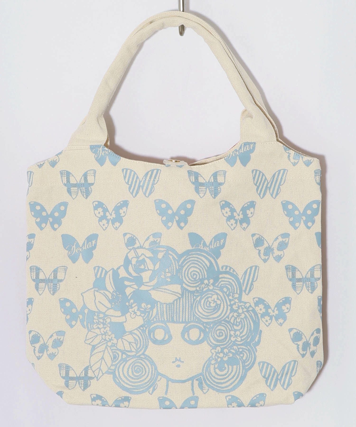 661435：スカラーちゃん×蝶々柄配色ランチトートバッグの通販-ScoLar