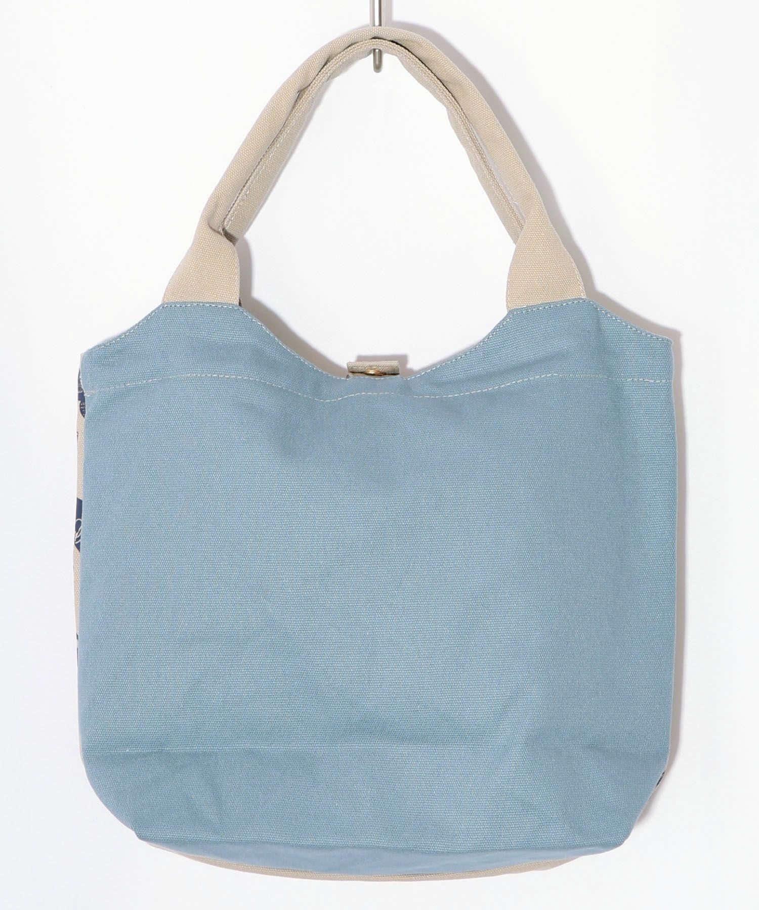 661435：スカラーちゃん×蝶々柄配色ランチトートバッグの通販-ScoLar