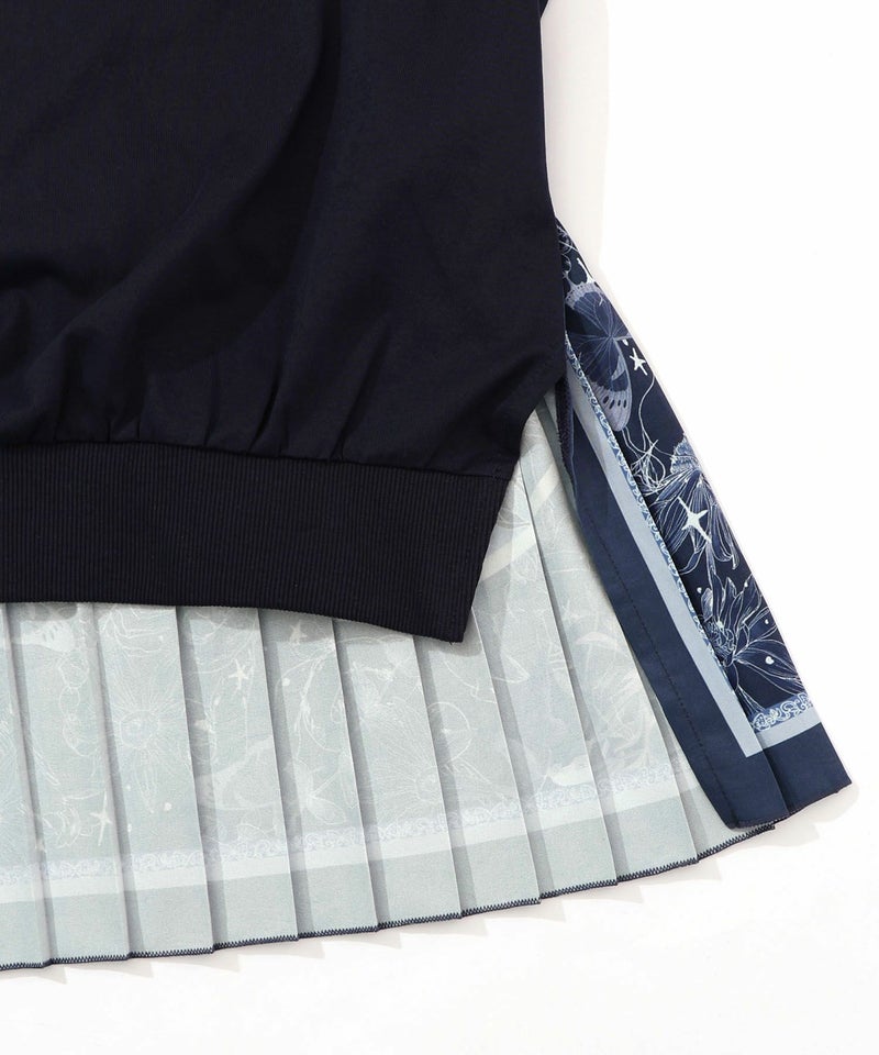 星座×ステンドグラス柄プリーツ切替プルオーバー-19