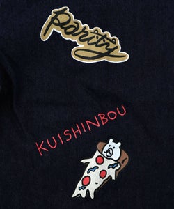 らくがき風ワッペンシャツジャケット-21