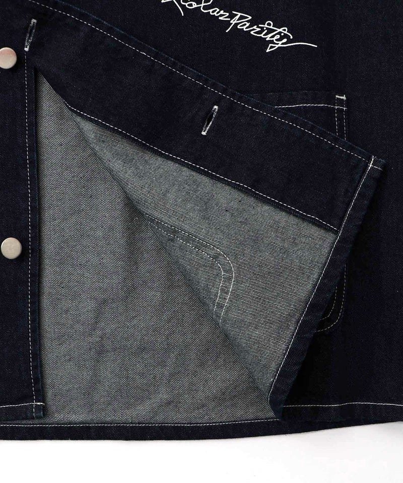 らくがき風ワッペンシャツジャケット-27