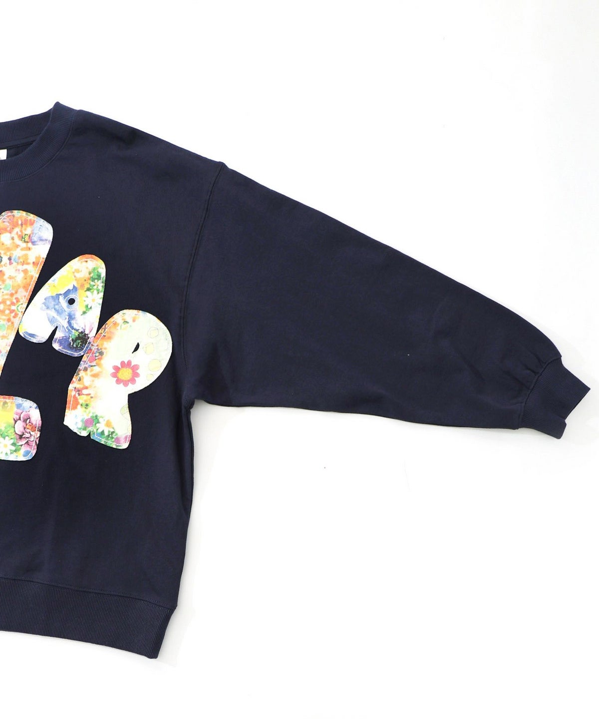 スカラー総柄ロゴアップリケ裏毛プルオーバー-19