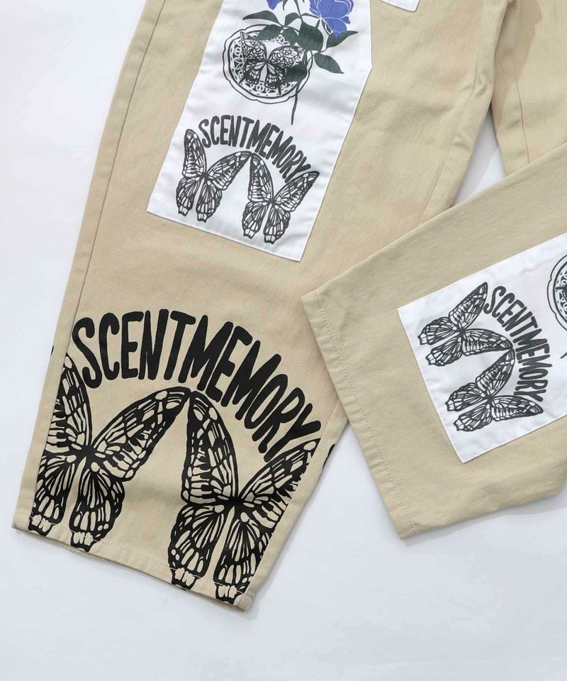 アップリケ×刺繍デニムorツイルパンツ-29