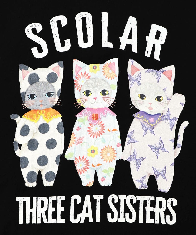 おしゃれネコシスターズTシャツ-12