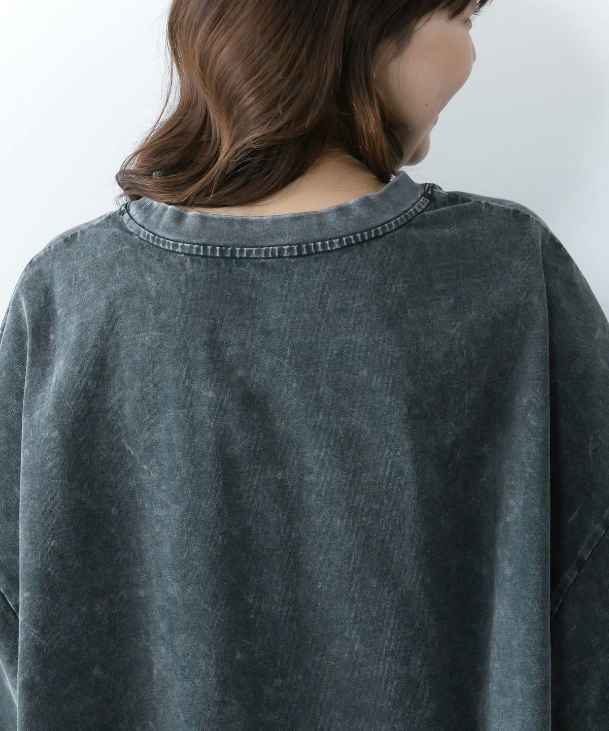 パッチワークウサギ柄ヴィンテージ風プルオーバー-7