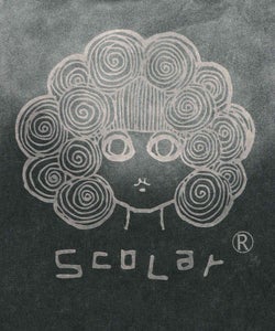 スカラーちゃん柄ヴィンテージ風プルオーバー-15