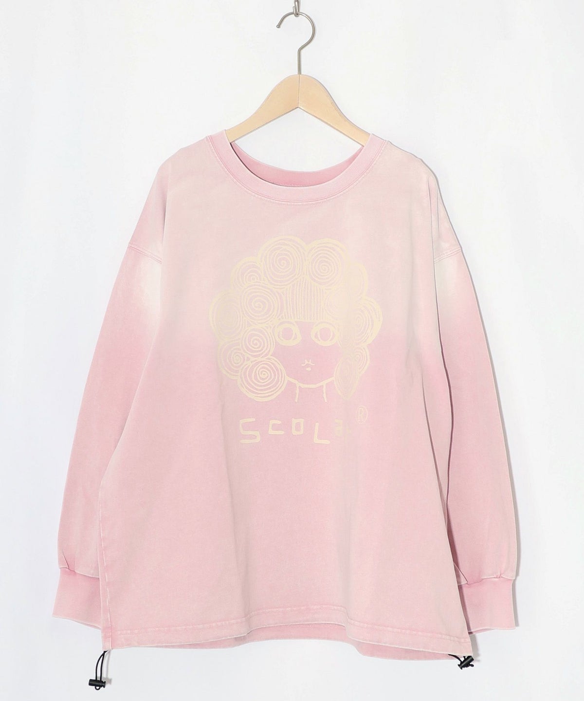 スカラーちゃん柄ヴィンテージ風プルオーバー-16