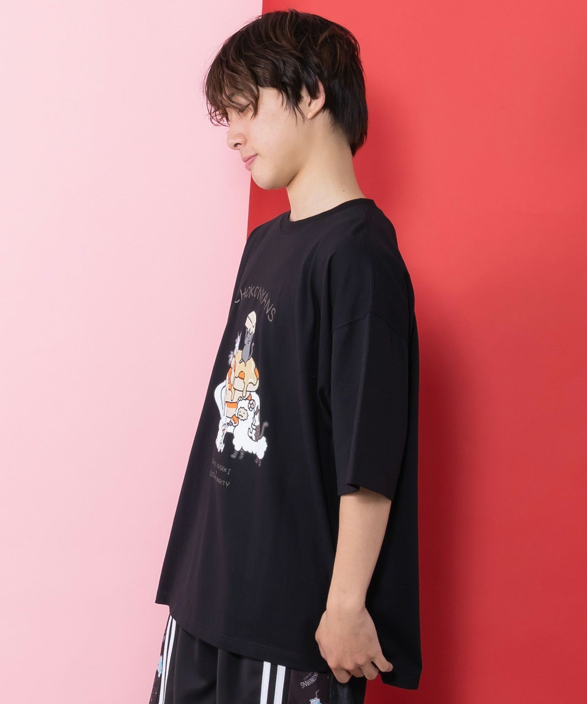 ちょこにゃんず パンケーキTシャツ-14