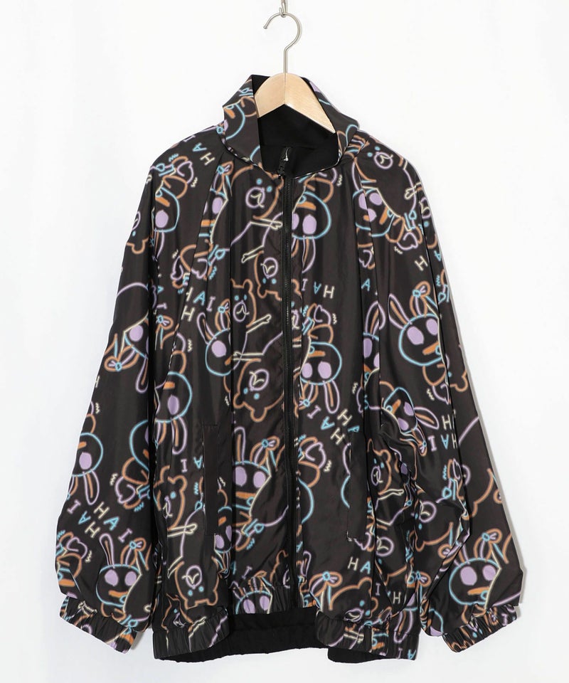 組体操クマうさぎリバーシブルワッシャーブルゾン-14