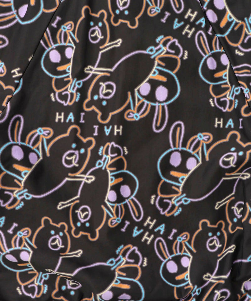 組体操クマうさぎリバーシブルワッシャーブルゾン-16