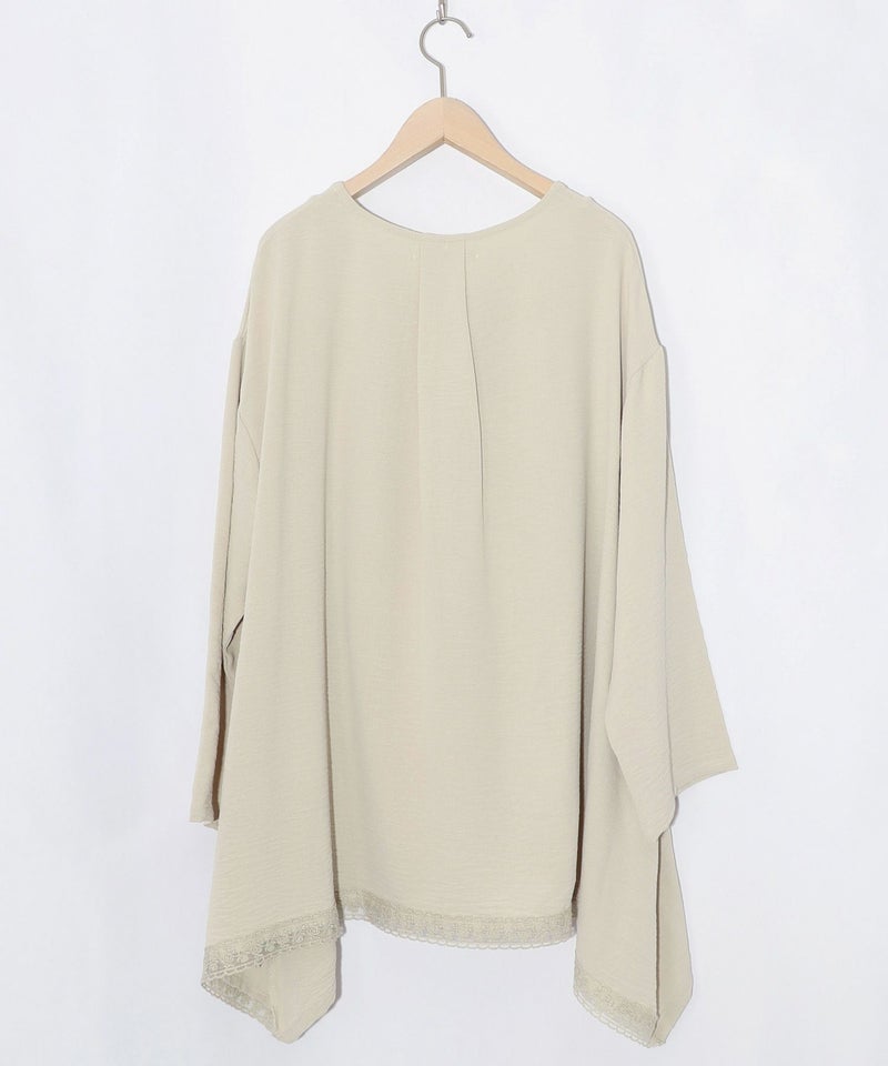 ラメツイード女の子アップリケプルオーバー-10