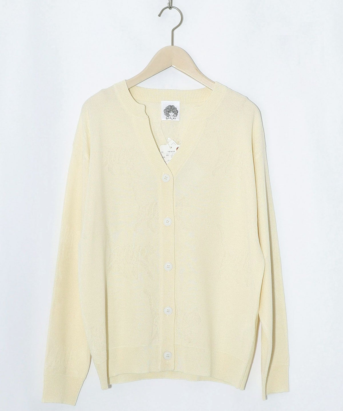 ネコスカラーUVジャガードカーディガン-14