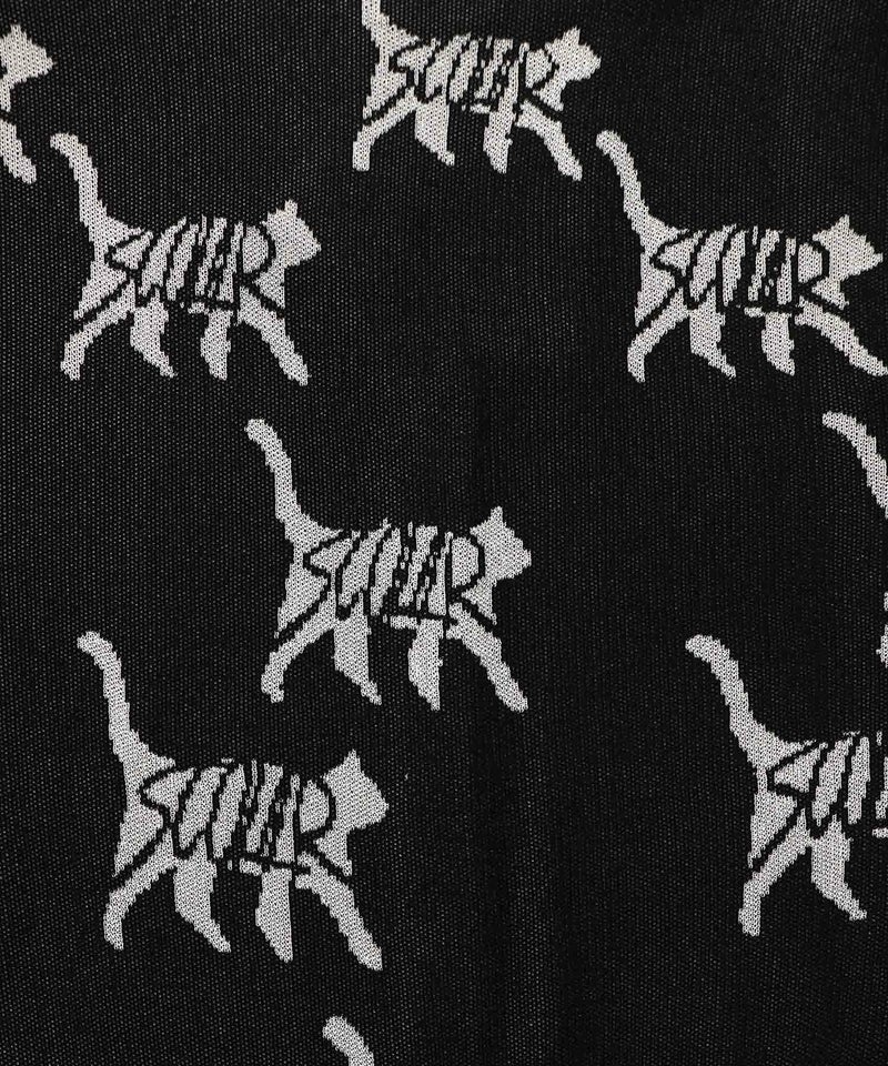 ネコスカラーUVジャガードカーディガン-18