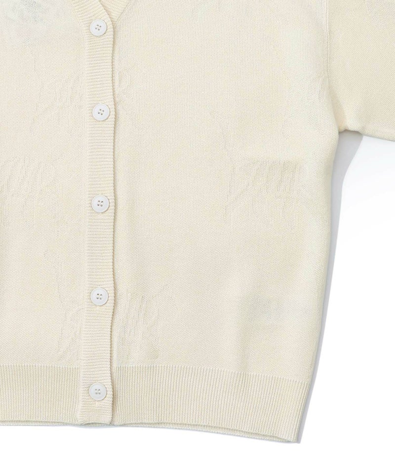 ネコスカラーUVジャガードカーディガン-21