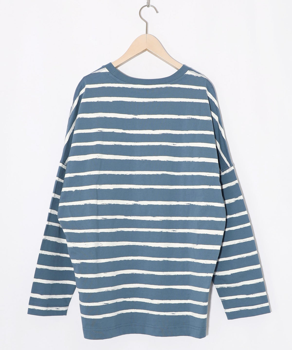 画家ネコボーダーTシャツ-21