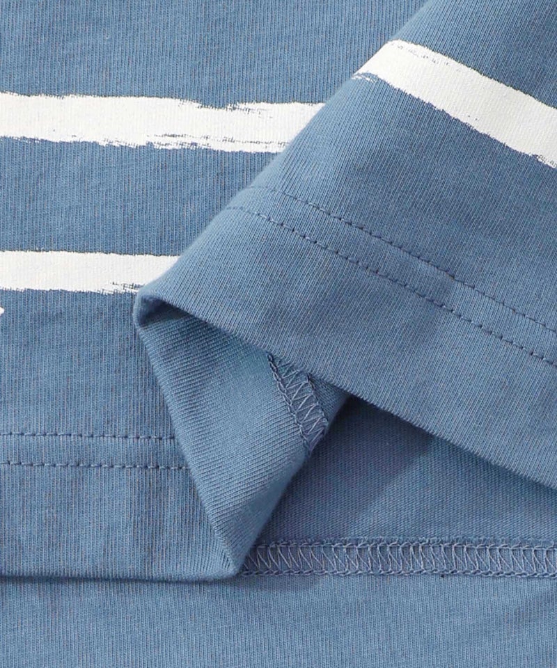 画家ネコボーダーTシャツ-26