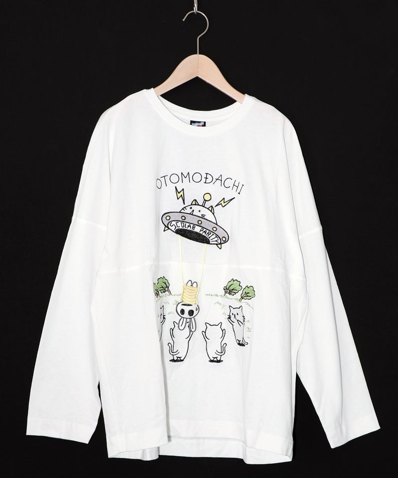 ネコ星へのご招待Tシャツ-8